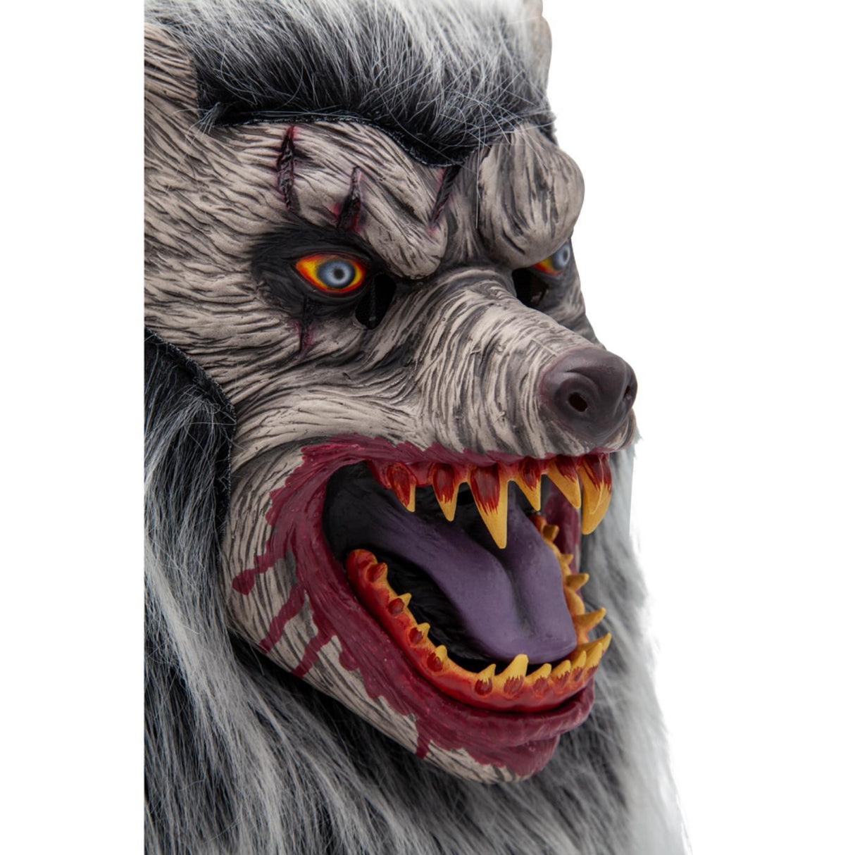 Bloodthirsty Werewolf Mask - Adult