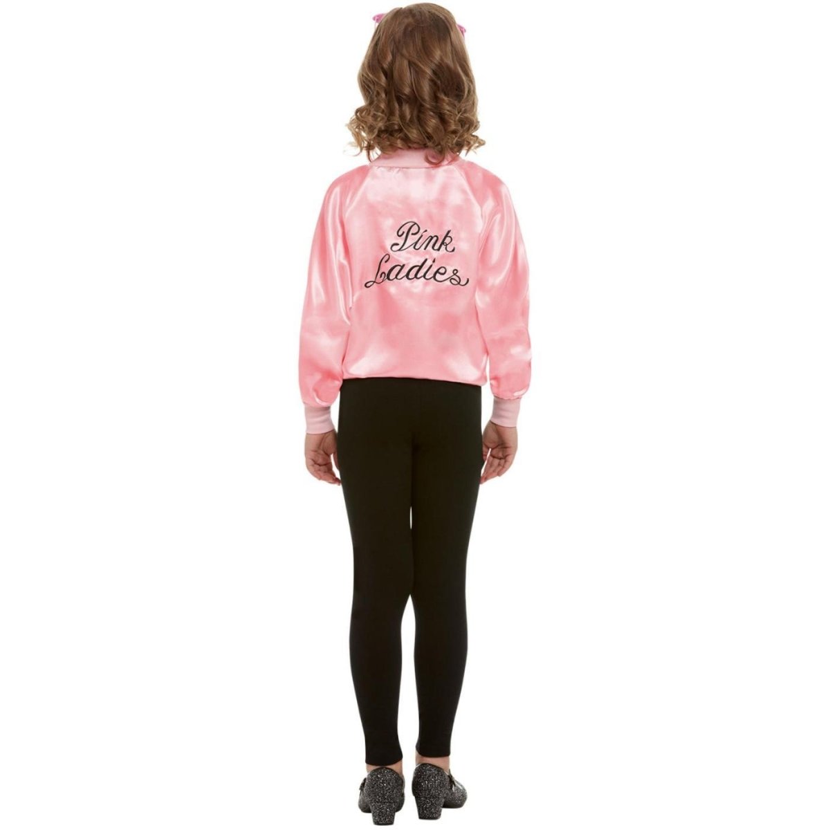 Smiffys - Grease Pink Ladies Jacket - Girls - Fancy Dress Central