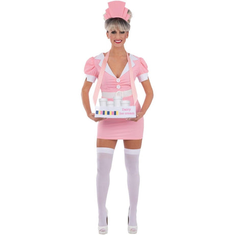 Smiffys - Rocky Horror Show Usherette Costume - Women - Fancy Dress Central