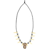 Skull & Tooth Necklace - Adult