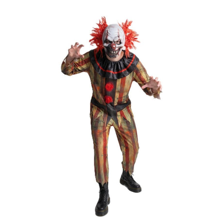 Blues Group - Scary Halloween Clown Costume - Child - Fancy Dress Central