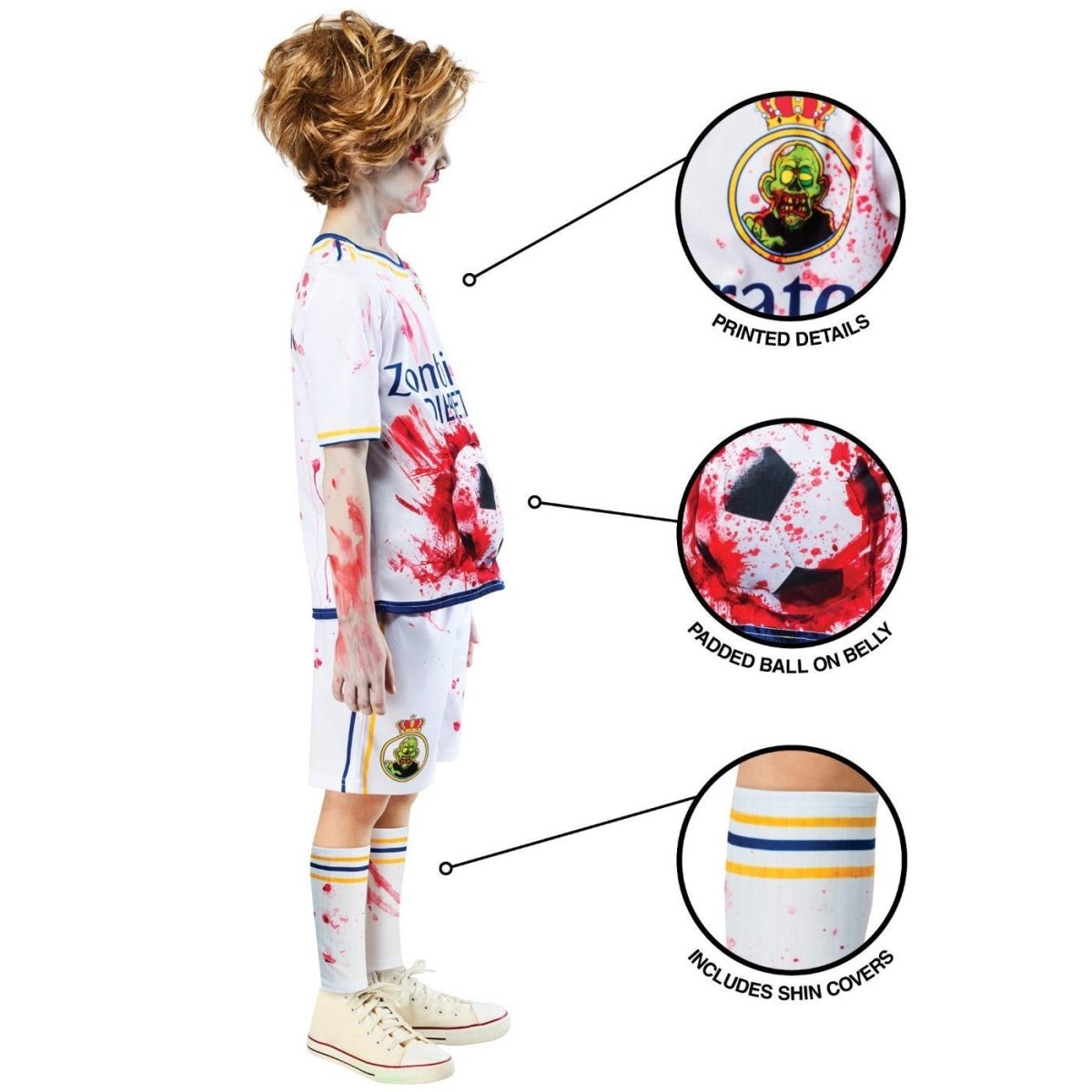 Rubies - Zombie Rottenaldo Costume - Boys - Fancy Dress Central