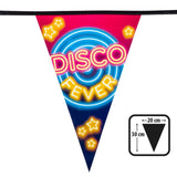 Boland - 6m Disco Fever Triangular Bunting - Fancy Dress Central