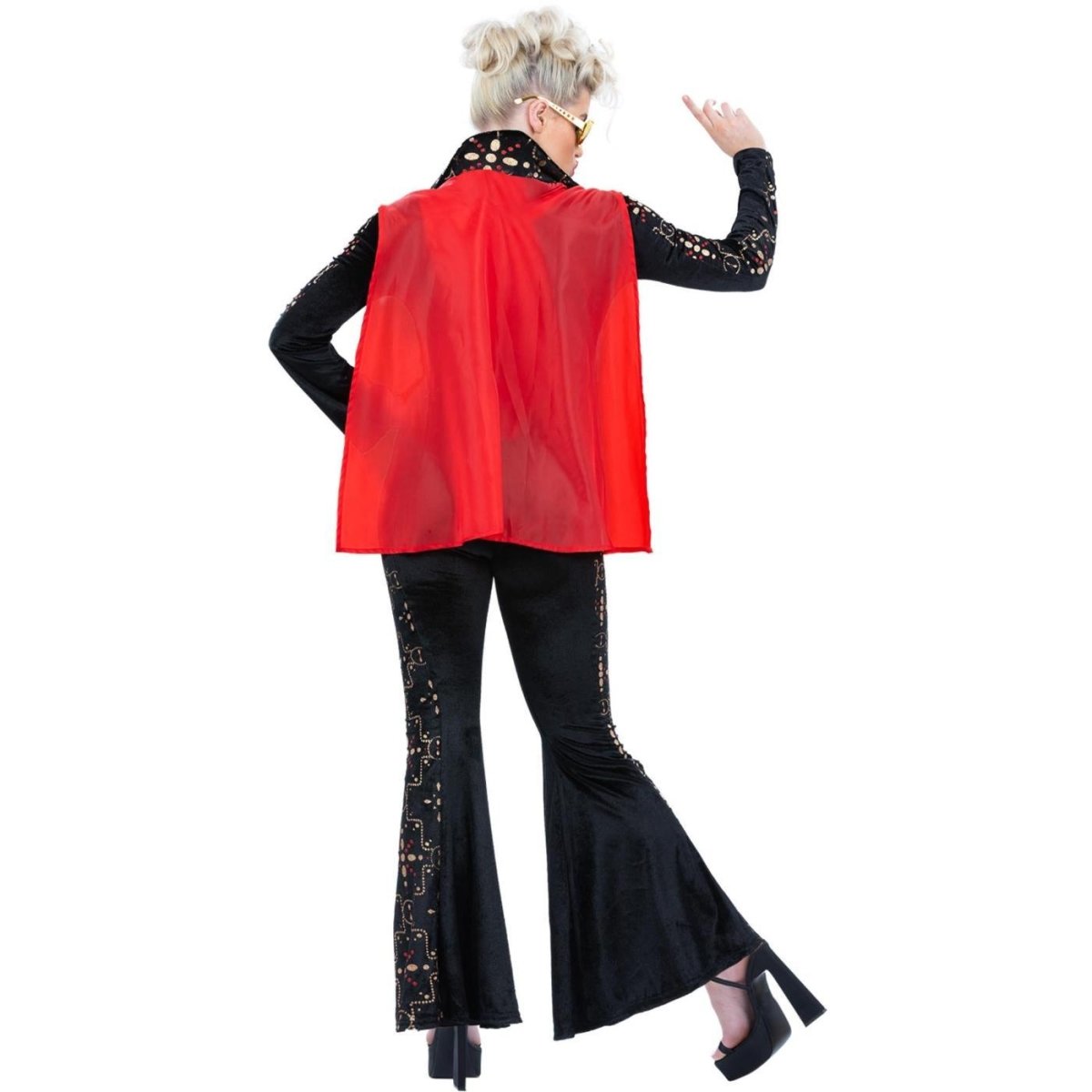 Smiffys - Elvis Rhinestone Costume - Women - Fancy Dress Central