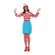 Smiffys - Where's Wally? Wenda Costume - Women - Fancy Dress Central
