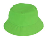 Wicked Costumes Ltd - Bucket Hat (Neon Green) - Adult - Fancy Dress Central