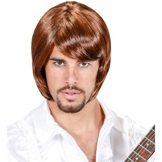 Widmann - 70s Bjorn Pop Star Wig - Men - Fancy Dress Central