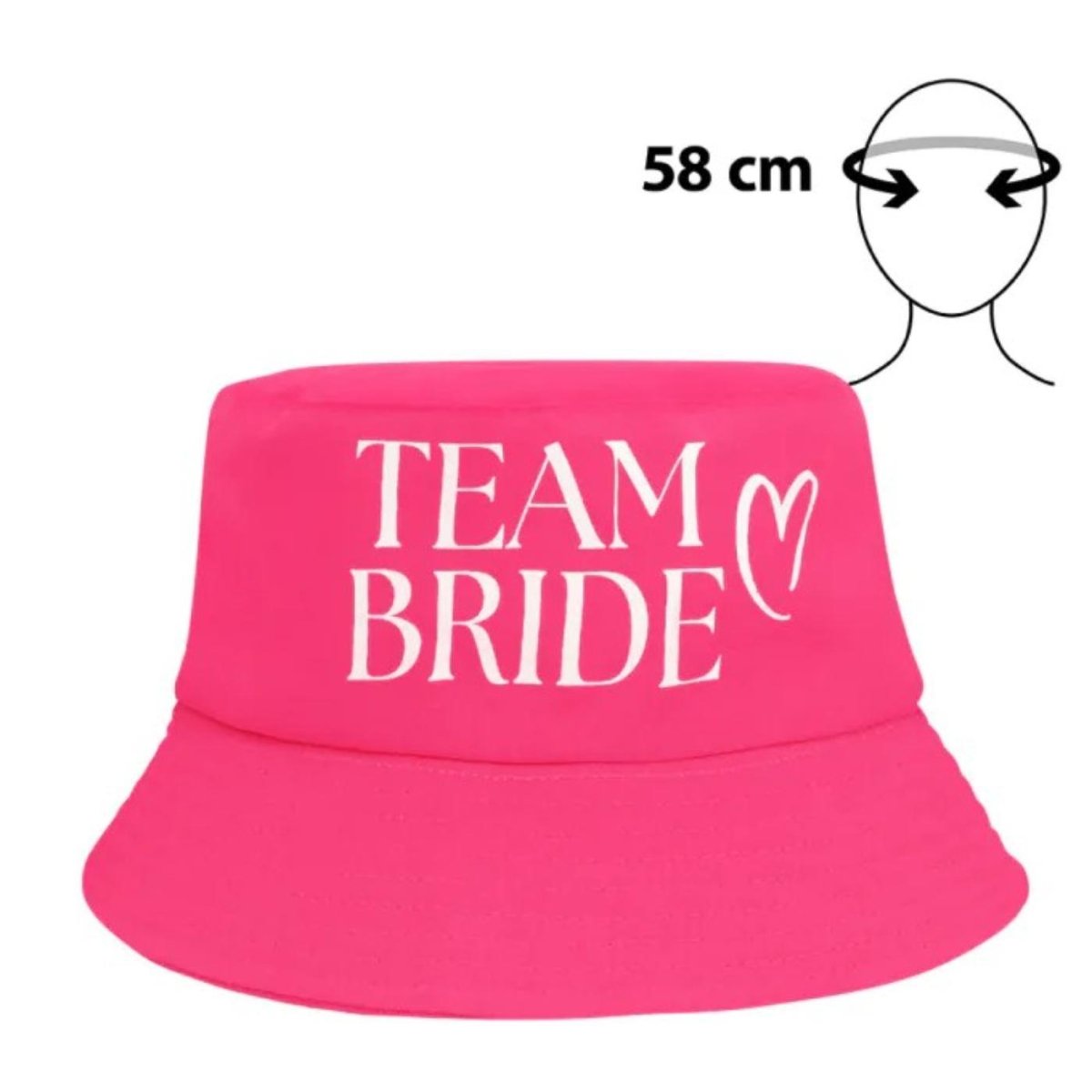 Boland - Team Bride Bucket Hat - Women - Fancy Dress Central