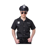 Police Shirt (Black) - Men
