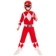 Rubies - Mighty Morphin Power Ranger Costume (Red) - Child - Fancy Dress Central