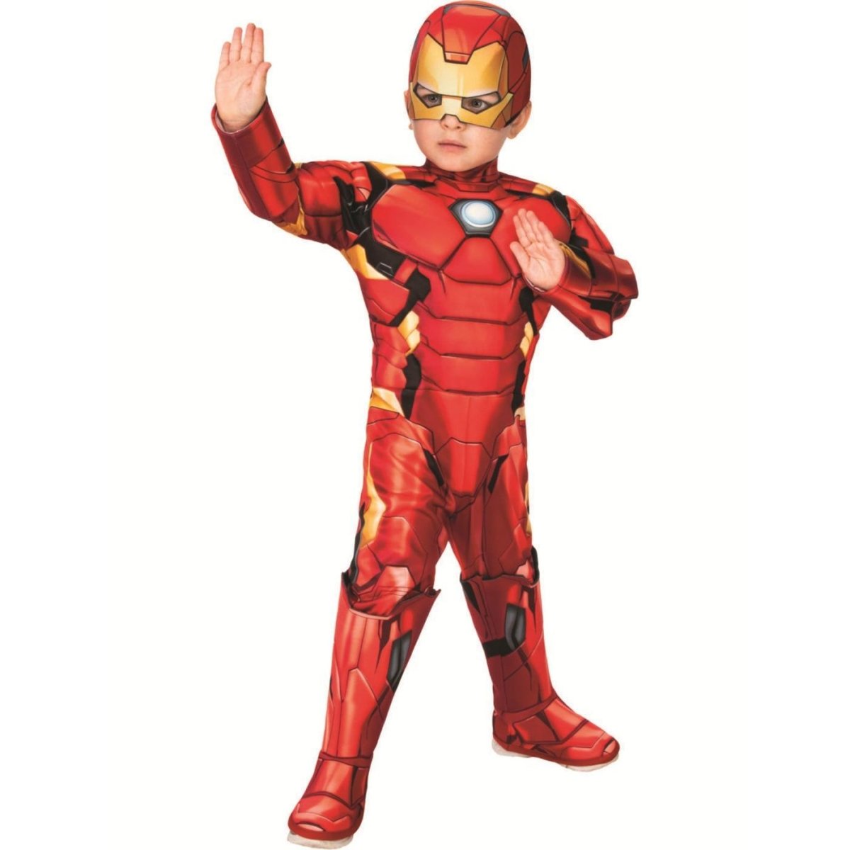 Rubies - Deluxe Iron Man Toddler Costume - Boys - Fancy Dress Central