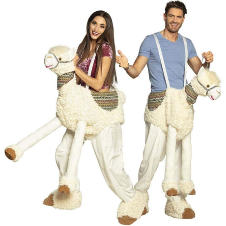 Boland - On a Llama Costume - Adult - Fancy Dress Central