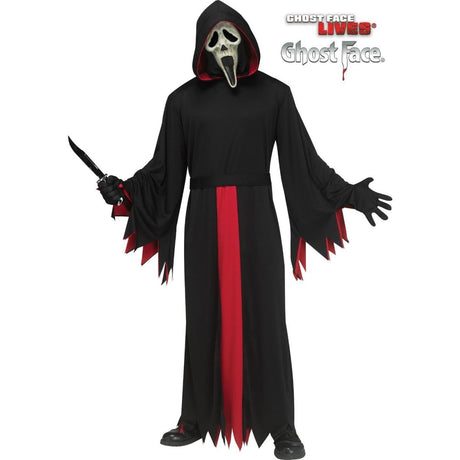 Wicked Costumes - Ghost Face Reaper Costume - Men - Fancy Dress Central