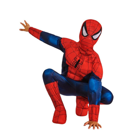 Rubies - Spider - Man Deluxe Costume - Boys - Fancy Dress Central