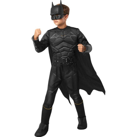 Rubies - The Batman Deluxe Costume - Boys - Fancy Dress Central