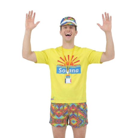 Blues Group - Benidorm Solana Costume - Adult - Fancy Dress Central