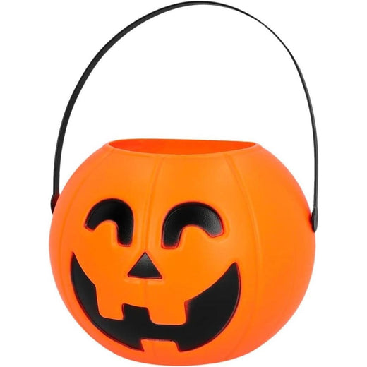 Boland - LED Pumpkin Trick or Treat Bucket - Fancy Dress Central