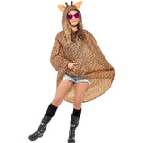 Giraffe Party Poncho - Adult