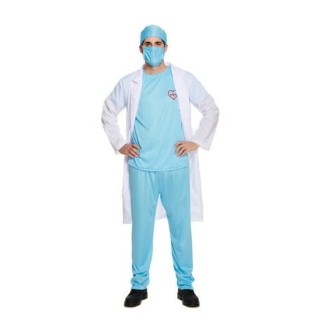 Henbrandt - Doctor’s Scrubs Costume - Adult - Fancy Dress Central