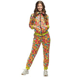 Pop Art Babe Shell Suit Costume - Women