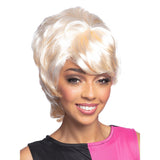 60s Short Beehive Wig (Blonde) - Women