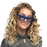 Boland - Blink LED Party Glasses (Blue) - Adult - Fancy Dress Central