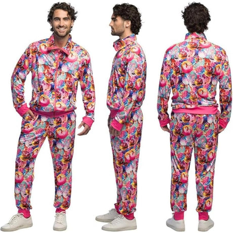 Boland - Dancing Dude Shell Suit Costume - Mens - Fancy Dress Central