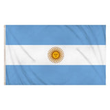 Henbrandt - Argentina Flag (5ft x 3ft) - Fancy Dress Central
