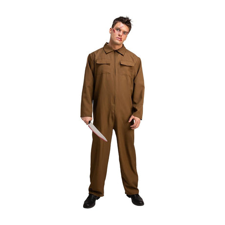 Wicked Costumes - Psycho Killer Boiler Suit Costume - Men - Fancy Dress Central