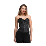 Satin Lace Corset - Women