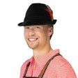 Boland - Alpine Oktoberfest Hat (Black) - Adult - Fancy Dress Central