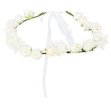 Boland - Flower Headband (White) - Women - Fancy Dress Central