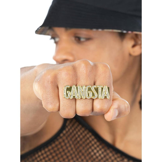 Smiffys - 90s Gangsta' Ring - Adult - Fancy Dress Central
