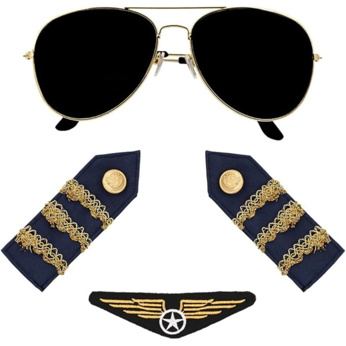 Boland - Pilot Accessory Set - Adult - Fancy Dress Central