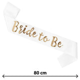 Boland - Bride to Be Sash - Women - Fancy Dress Central