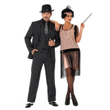 1920's Gangster Boss & Coco Flapper - Couples Costume