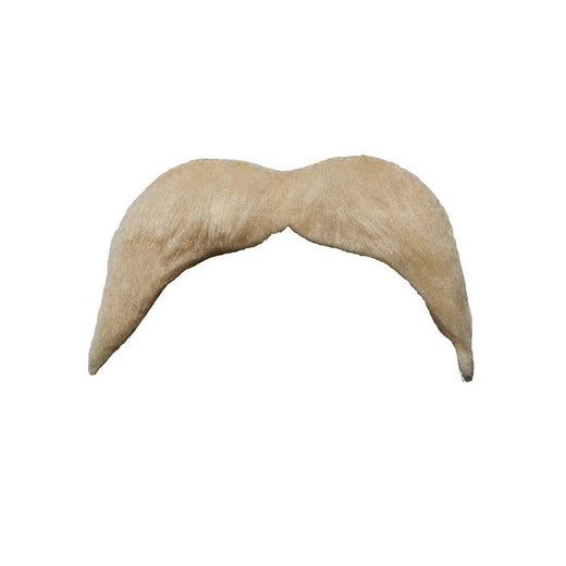 Wicked Costumes Ltd - 70s Style Moustache (Blonde) - Adult - Fancy Dress Central