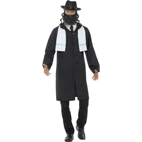 Smiffys - Rabbi Costume - Men - Fancy Dress Central