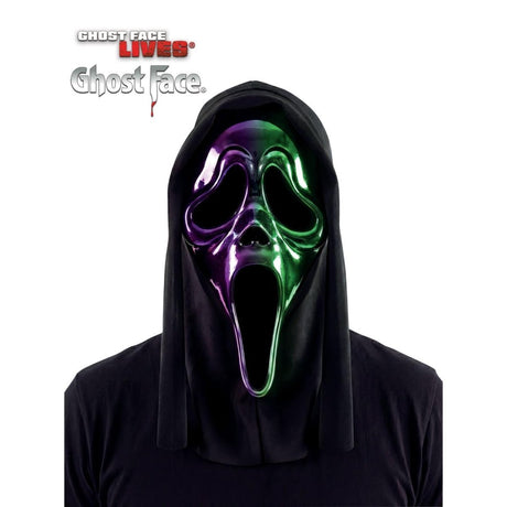 Wicked Costumes - Ghost Face Ombre Chrome Mask - Adult - Fancy Dress Central