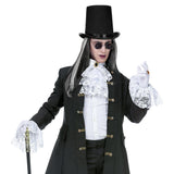 Lace Jabot with Gem & Cuffs - Adult