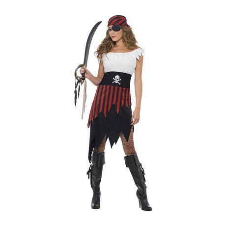 Smiffys - Pirate Wench Costume - Women - Fancy Dress Central