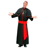 Widmann - Cardinal Costume (Black/Red) - Men - Fancy Dress Central
