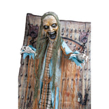 Zombie Chained to Door - Party Decoration