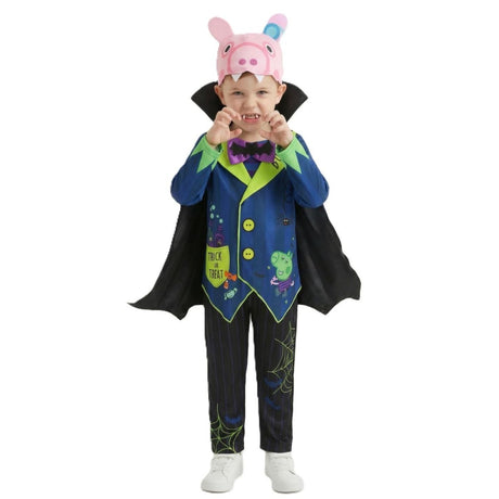 Blues Group - George Pig Frankcula Toddler Costume - Boys - Fancy Dress Central