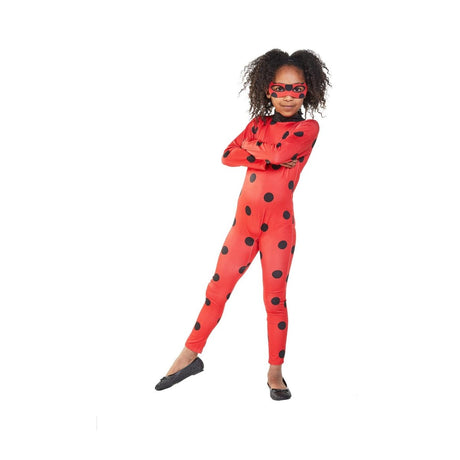 Rubies - Miraculous Ladybug Costume - Girls - Fancy Dress Central