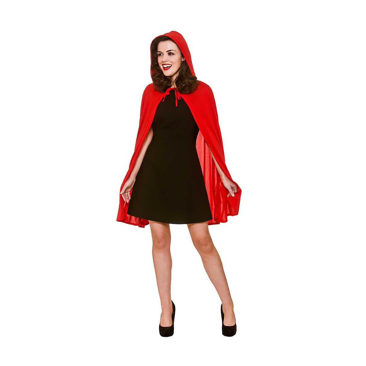 Wicked Costumes - Short Hooded Cape - Women