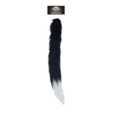 Henbrandt - Black & White Cat Tail - Adult - Fancy Dress Central