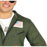 Fiestas Guirca - Fighter Pilot Costume - Men - Fancy Dress Central
