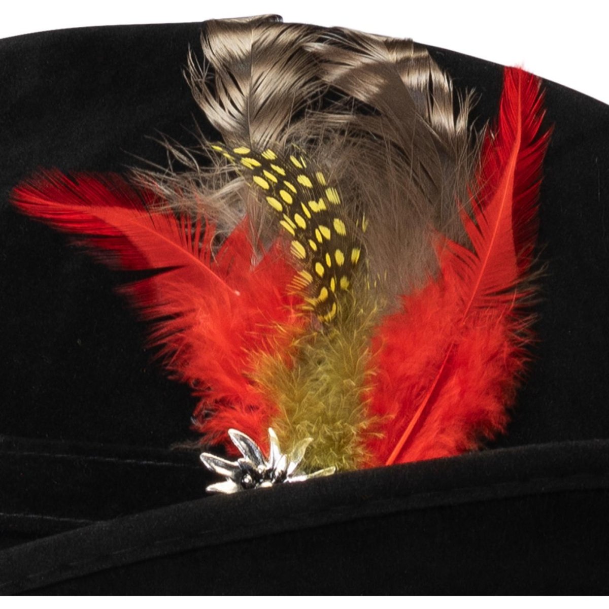Boland - Alpine Oktoberfest Hat (Black) - Adult - Fancy Dress Central