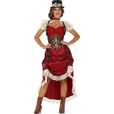 Fiestas Guirca - Western Steampunk Costume - Women - Fancy Dress Central
